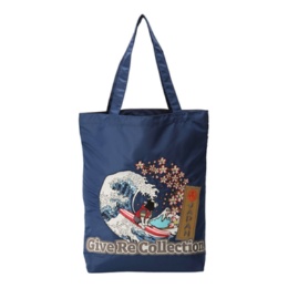 GRC スカジャン風刺繍トートバッグ