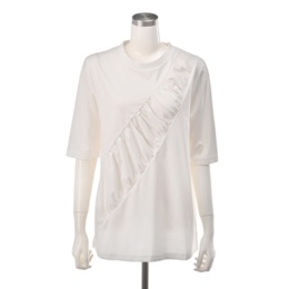 day to day 肩から脇へギャザー切替プルオーバー