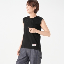 BOBSON SunSister コットン100%シルケットノースリーブ