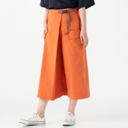 Carney ラップ風キュロットスカート