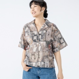 わちふぃーるど アルカイック オーバーシャツ