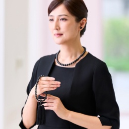 ジェットスペシャル3点セット ネックレス イヤリング/ピアス 念珠