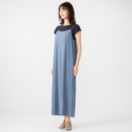 Provador 遮熱・UV・接触冷感 プリーツキャミワンピ