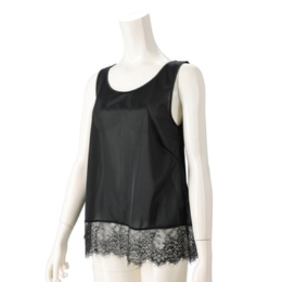 Stylemaker日本製裾レースタンクトップ