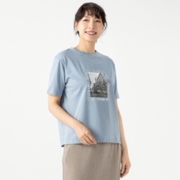 Coeur sucre フォトプリントTシャツ