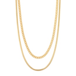 Roma1947 シルバー925 ペルフェット レイヤード ネックレス