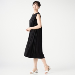 Provador ひんやり涼感 大人ノースリーブワンピース