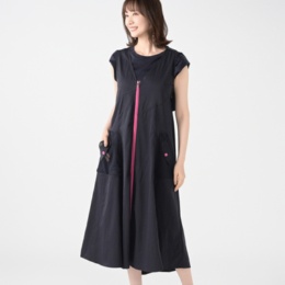 SUPERLADY フロントジップアウターワンピース