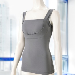 BRNYピース 綿混楽々デイリーバストキープブラキャミ