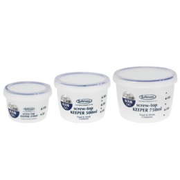  Lustroｗare フード&ドリンクコンテナ浅型 3点セット