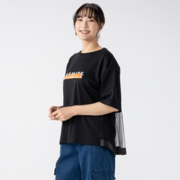 Remite バックチュールロゴカットソー