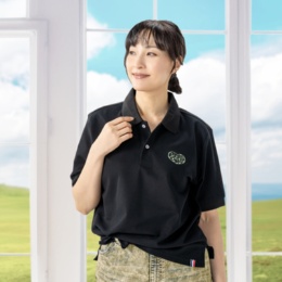 PERSONS ハートロゴポロシャツ