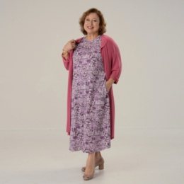 Makana na Kathy オルオルプリントワンピース