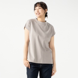 BOBSON SunSister コットン100%ドルマンオーバーTシャツ