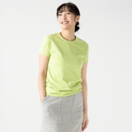 KiKKi 先染めボーダーTシャツ