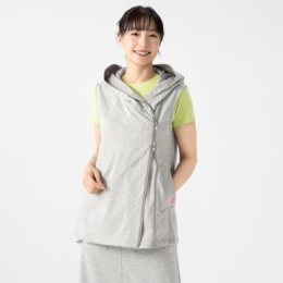 KiKKi ライト裏毛アシンメトリーベスト