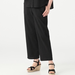 EDDIE BAUER レースセミワイドパンツ