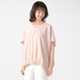 YukaKoshino トライアングルカフのBIGシルエットプルオーバー