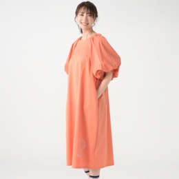 PERSONS バルーンスリーブワンピース
