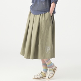 PERSONS サイドラインフレアースカート