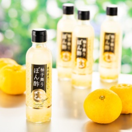 透明醤油でつくった柚子舞うぽん酢200ml4本