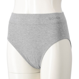 BOODY バンブー混素材の快適ハイウエストショーツ