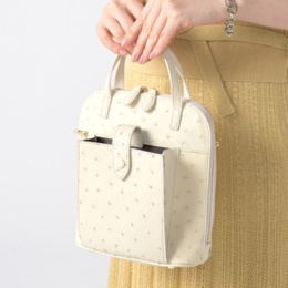 ロダニア オーストリッチ2WAYショルダーバッグ