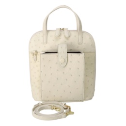 ロダニア オーストリッチ2WAYショルダーバッグ