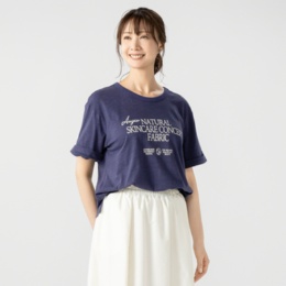 エニワイズ スラブ天竺のデザインロゴプルオーバー