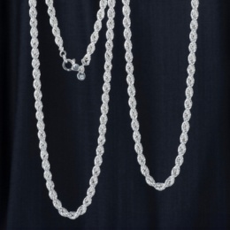 UNOAERRE シルバー925 コルダモード デザイン ネックレス