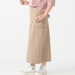 UNILOA3C 変わりジャガードのロングスカート