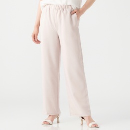 タカシマヤスタイルプリュ 麻調イージーワイドパンツ