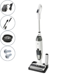 吸引と床拭きを同時にできる 水拭きクリーナー