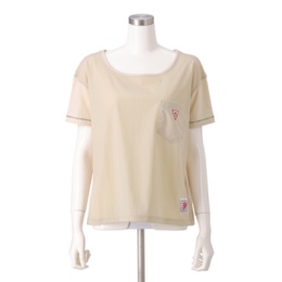 KawaiOkada サラサラストレッチドッキングTシャツ