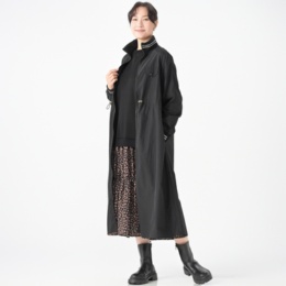 Remite ジップラインワンピースコート