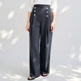 Provador サラサラ強撚ジャージー ゆるスマートマリンパンツ