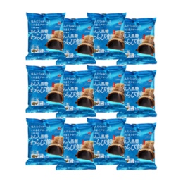 井村屋 あん入黒糖わらび餅 12袋 計48コ