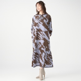 Remite ブラッシュプリントワンピース