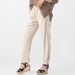 calma ラグジュアリラクシー ジャガードパンツ