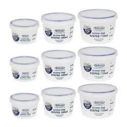  Lustroｗare フード&ドリンクコンテナ浅型 9点セット