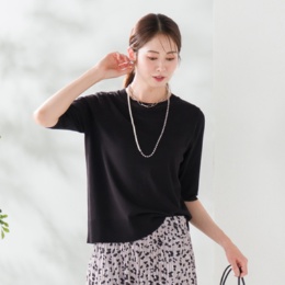 Coeur sucre ポイントシアーニットプルオーバー