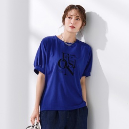 Coeur sucre 大人のフロッキーロゴTシャツ