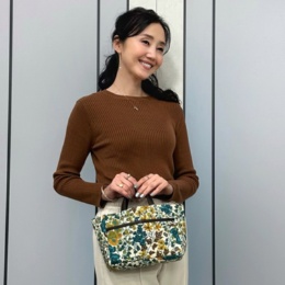 IM リバティプリント バッグインバッグ