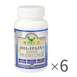 サプリ生活DHA+EPAEX スーパープレミアムII 6個