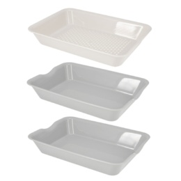 伊原企販 抗菌バット&ザル ワイドサイズ