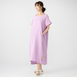 PERSONS ガーゼサックドレス