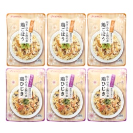 奈美悦子の炊き込みご飯の素2種6袋セット