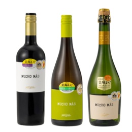 ムーチョマス 赤白スパークリングワイン3本セット