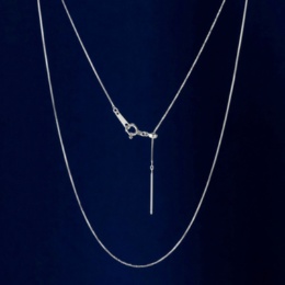 10K スルーピン付 ベネチアンチェーン ネックレス