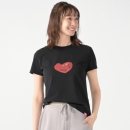 KiKKi ハートプリントＴシャツ